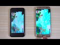 iPhone X vs S7 Edge - Speed Test! (4K)