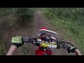 trail hunting on dirt bike