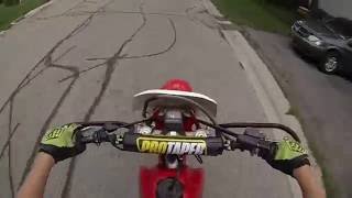 TRAIL HUNTING ON DIRT BIKE