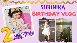 Shrinika 2nd Birthday Vlog | And That's How Amma Made It Special ❤️| Sahaja Madhuri