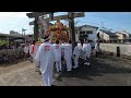 聖神社 神幸祭 宮入り 石鳥居通過 令和5年5月21日