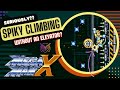 Can you survive an elevator-less spiky climb in Mega Man X?