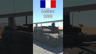 The Oldest And Newest French Tank