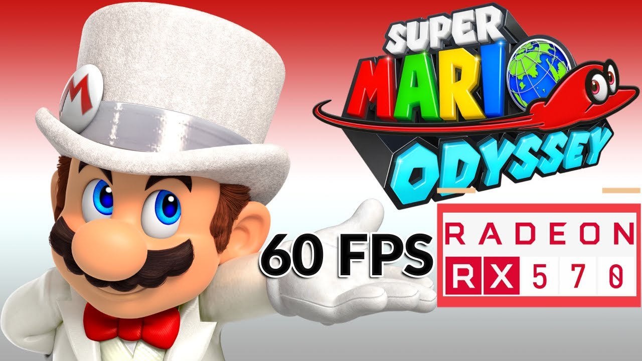 MODS 60 FPS | Super Mario Odyssey | RX 570 | I3 8100 | Yuzu - YouTube