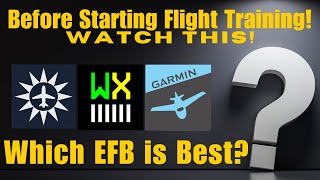 Best Electronic Flight Bag for Student Pilots | Foreflight vs Garmin Pilot vs WingX vs FlyQ