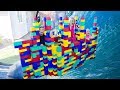 GIANT LEGO Battleship Game! BOYS vs. GIRLS