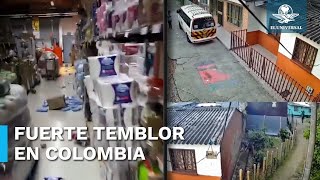 Sismo de 5.6 sacude Colombia