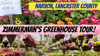 Zimmerman’s Greenhouse Tour! Narvon, Lancaster County Pennsylvania!