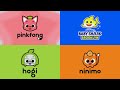 NINIMO vs PINKFONG vs HOGI vs BABY SHARK Intro Outro Logo Best Special Effects 2022 *NEW*