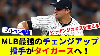 タイガースが強力ブルペン補強！ケインリーと1年775万ドルで合意！MLB最強のチェンジアップ投手！【海外の反応】【プロ野球】【MLB】