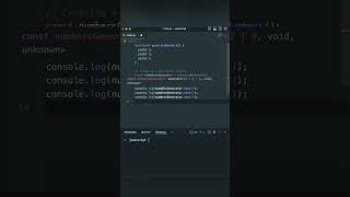 JavaScript generator function 😎 #javascript #generatorfunction #programming #coding #software