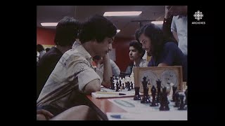 En 1978,  un championnat d'échecs à Montréal