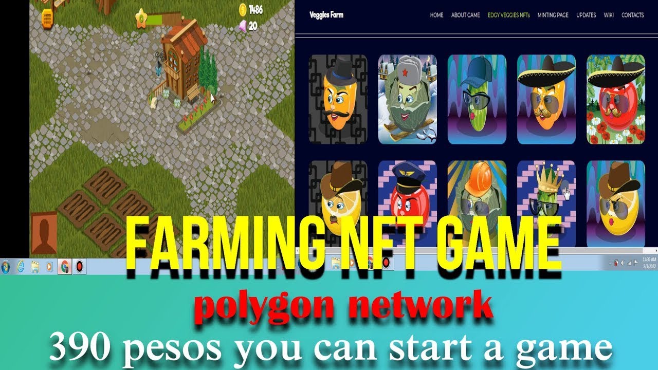 Veggies Farm New Nft Game Farming Polygon Network Best Review Hindi