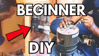 How To REMOVE & INSTALL a HARDWIRED Garbage Disposal (6 EASY STEPS) | DIY Power Couple