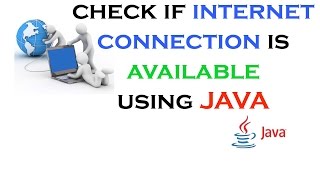 How to test internet connection using Java (in NetBeans)