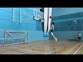 punching dunks while fatigued dunk session