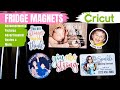 How to Make Fridge & Car Magnets with Cricut Print then Cut { Cricut DIY Tutorial for Beginners}