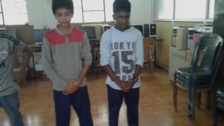 Chunkzz dance at cumputer lab.....rocking....