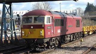 Train Spotting At Lincoln And Barnetby On The 27/02/2025