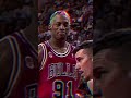 dennis rodman clowning his opponent