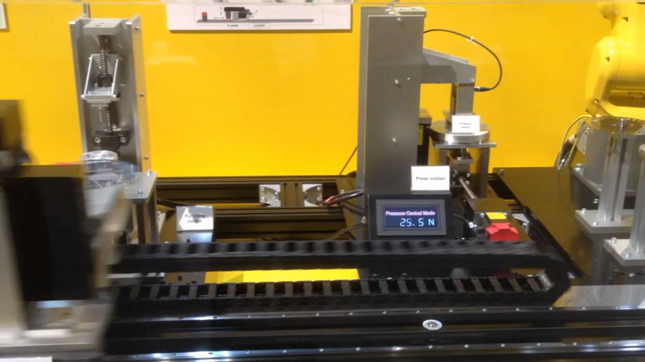 Fanuc Power Motion I- Model A Demo - YouTube