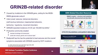 Radiprodil, a NR2B-NMDA Negative Allosteric Modulator, for GRIN-Related Disorder