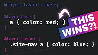 No more specificity issues?! (or all new ones 🤔) - A look at CSS Cascade Layers