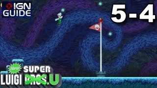 New Super Luigi U Secret Exit Walkthrough - Soda Jungle 4: Painted Pipeworks