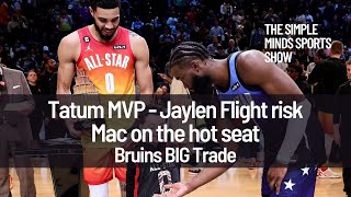 Jayson Tatum the MVP; Jaylen Brown the Flight risk