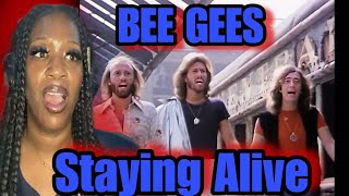 BEE GEES “ STAYING ALIVE “ | LIT REACTION