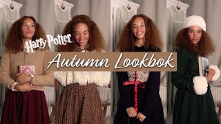 Autumn Outfits for 2022 I Harry Potter \u0026 Cottagecore inspired LOOKBOOK