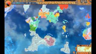 Two Minute Timelapse: Europa Universalis IV's Random New World #1