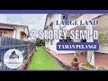 Large Land 2 Storey Semi-D House at Taman Pelangi | Open House | Yong & Purple