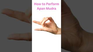 Mudra for Uric Acid Issue || Mudra for Back Pain || Apana Mudra  #apanmudra #mudra #shorts