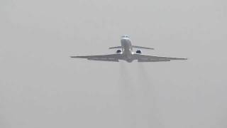 Cool Private Jet Takeoff | SLR Canon Powershot SX30 IS