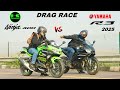 Yamaha R3 2025 vs kawasaki ninja 400 | drag race | race till their potential 🔥