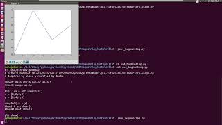 python2, matlibplot gui plt plot show bughunting, AttributeError 'AxesSubplot' object has no attribu