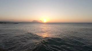 Sunset at Hispaniola Beach in Sosua, Dominican Republic 🇩🇴🌴🌞