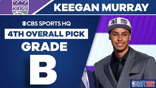 Keegan Murray selected No. 4 overall by the Sacramento Kings | 2022 NBA Draft | CBS Sports HQ