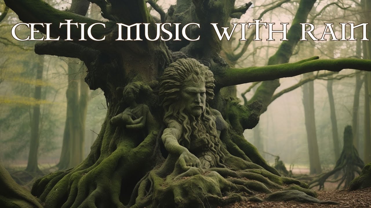 8 Hours Of Relaxing Celtic Music With Rain Sleep, Study, Meditation ...