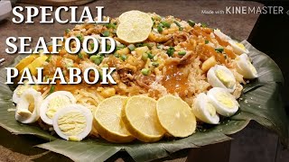 COOKING 101 : SPECIAL SEAFOOD PALABOK / PANSIT PALABOK / FILIPINO DELICACY / YOU MUST TRY / YUMMY...