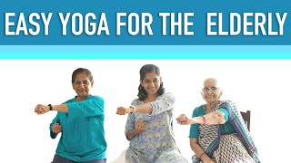 Easy Yoga for Senior Citizens | Chair Yoga | Upper Body Workout | Yogalates with Rashmi
