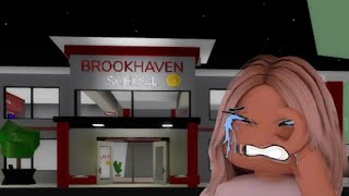 WORST FIRST DAY OF ROBLOXIAN HIGH SCHOOL ( Roblox Brookhaven )