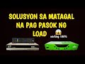 HOW TO REFRESH GSAT HD & GSAT PINOY / solusyon upang madaling pumasok ang load