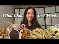 what i eat in a week (simple, easy) | black beans 2 ways, thai curry,  lots of rice 😂