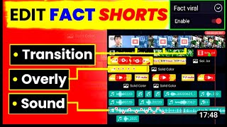 Fact FULL EDITING VIDEO : with ( Transition, Sound, Overly ) video editor kaise kare #video