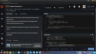 Codewars Length of missing array