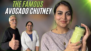 Making my father`s famous advocado chutney | تیارکردن چتنی اووکادو توسط پدرم | Family Vlog| Vlog 31