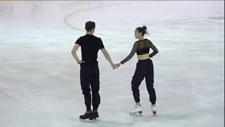 Gaukhar NAURYZOVA / Boisangur DATIEV RD Winter Star 2022 Senior Ice Dance