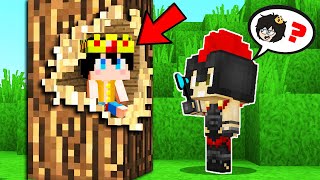 ESCONDITE EN LA MEJOR BASE SECRETA 😂 LAS ESCONDIDAS CON LOS COMPADRETES EN MINECRAFT